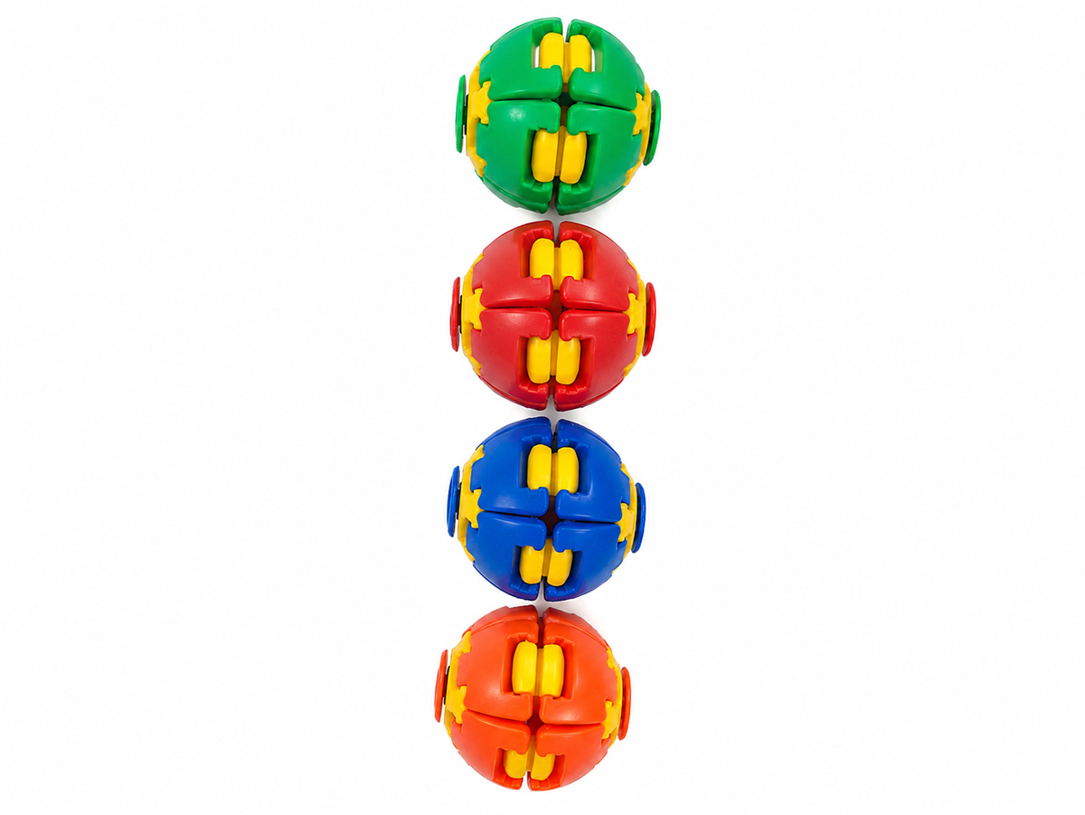 Spinner ball bi color