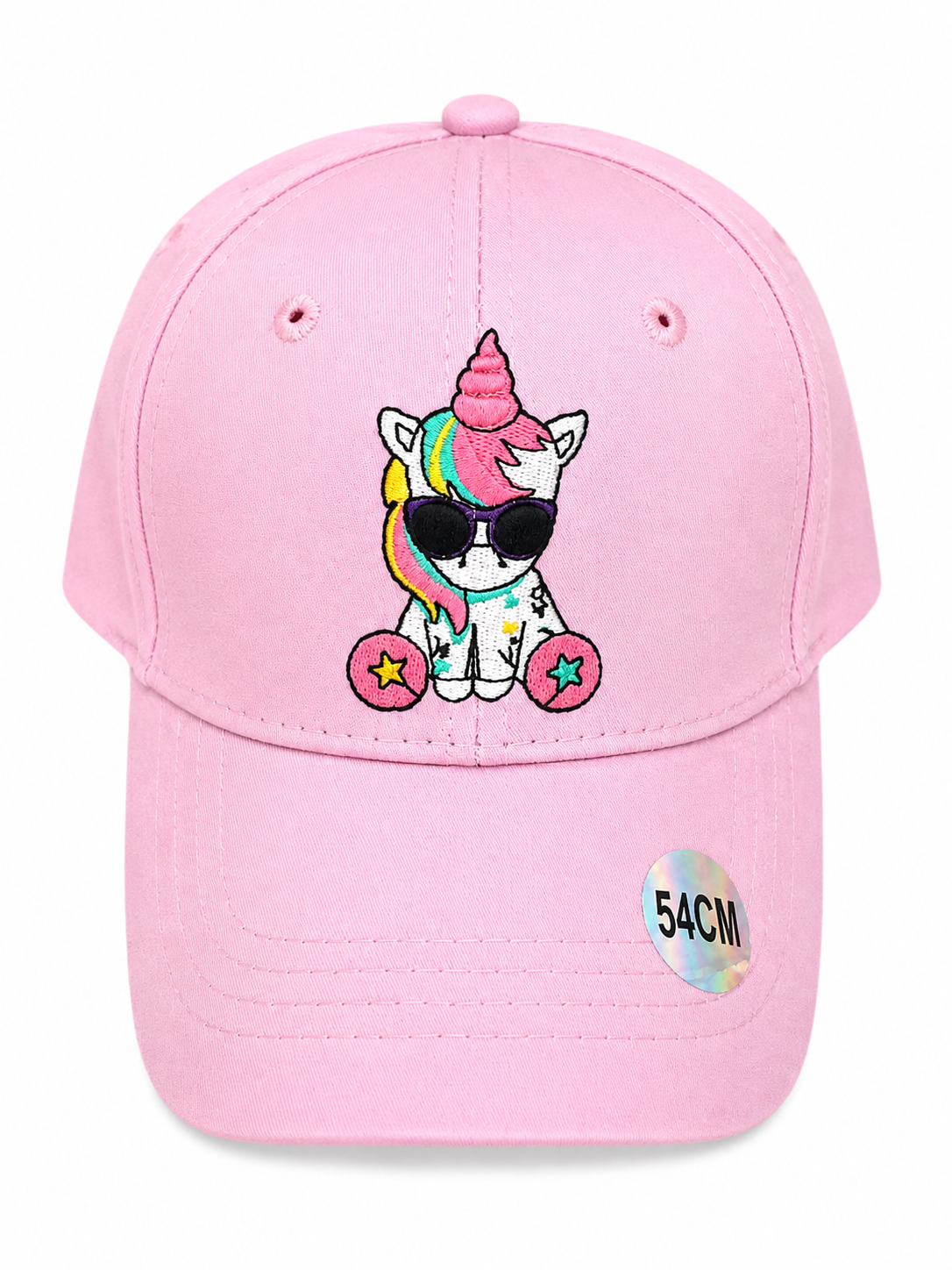 Casquette licorne rose pastel Taille 54