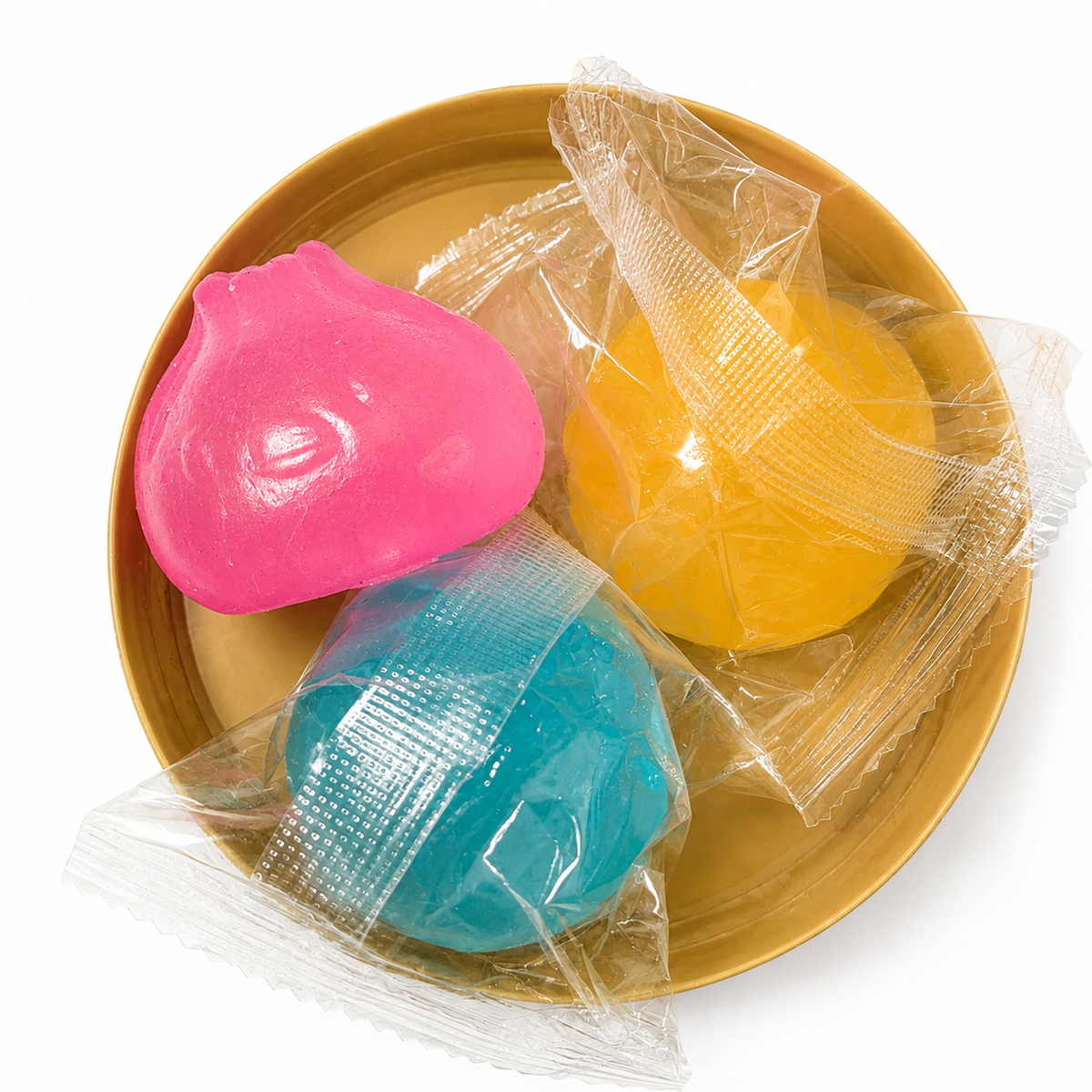 Coffret 3 Mini Dumplings Squishy – Maltose