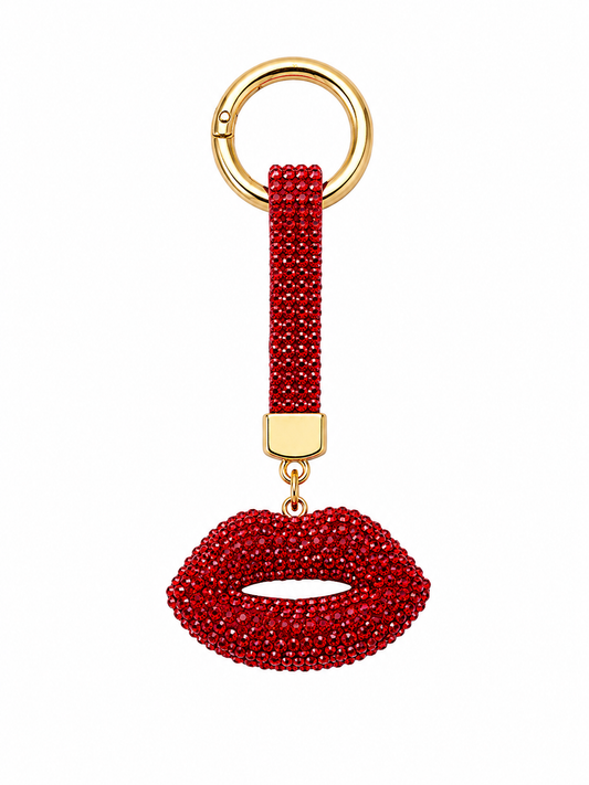 Porte-clés STRASS bouche