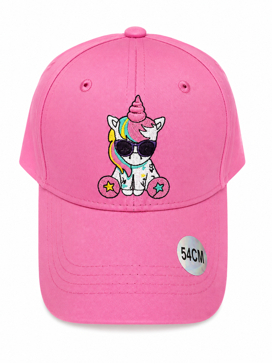 Casquette licorne rose bonbon Taille 54
