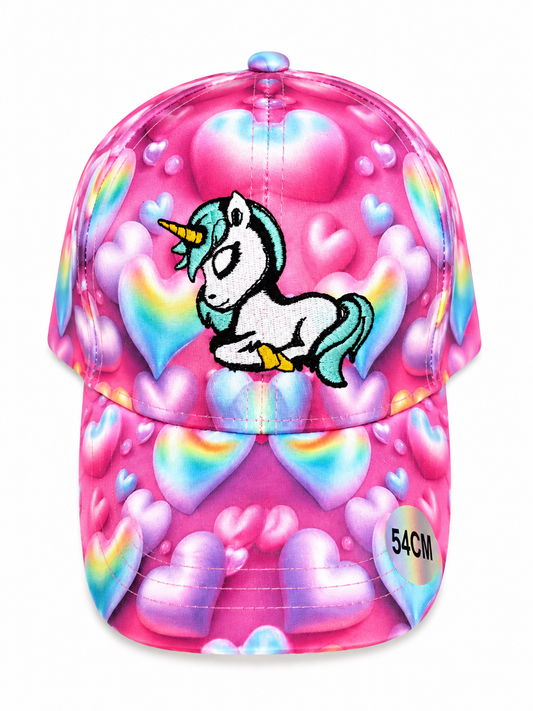 Casquette licorne endormie coeur 1 taille 54