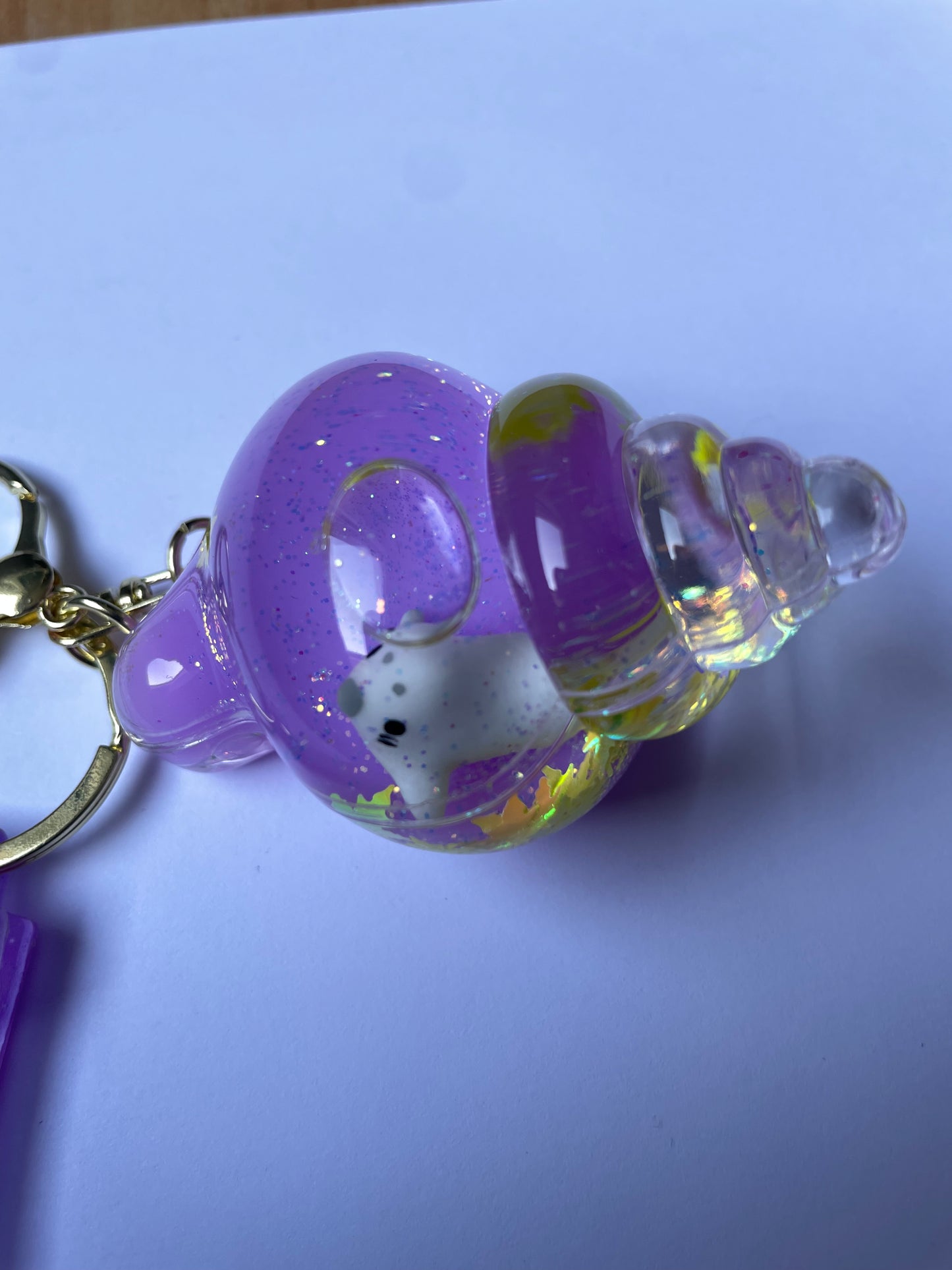 Porte-clés coquillage