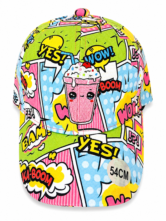 Casquette smoothie verte taille 54