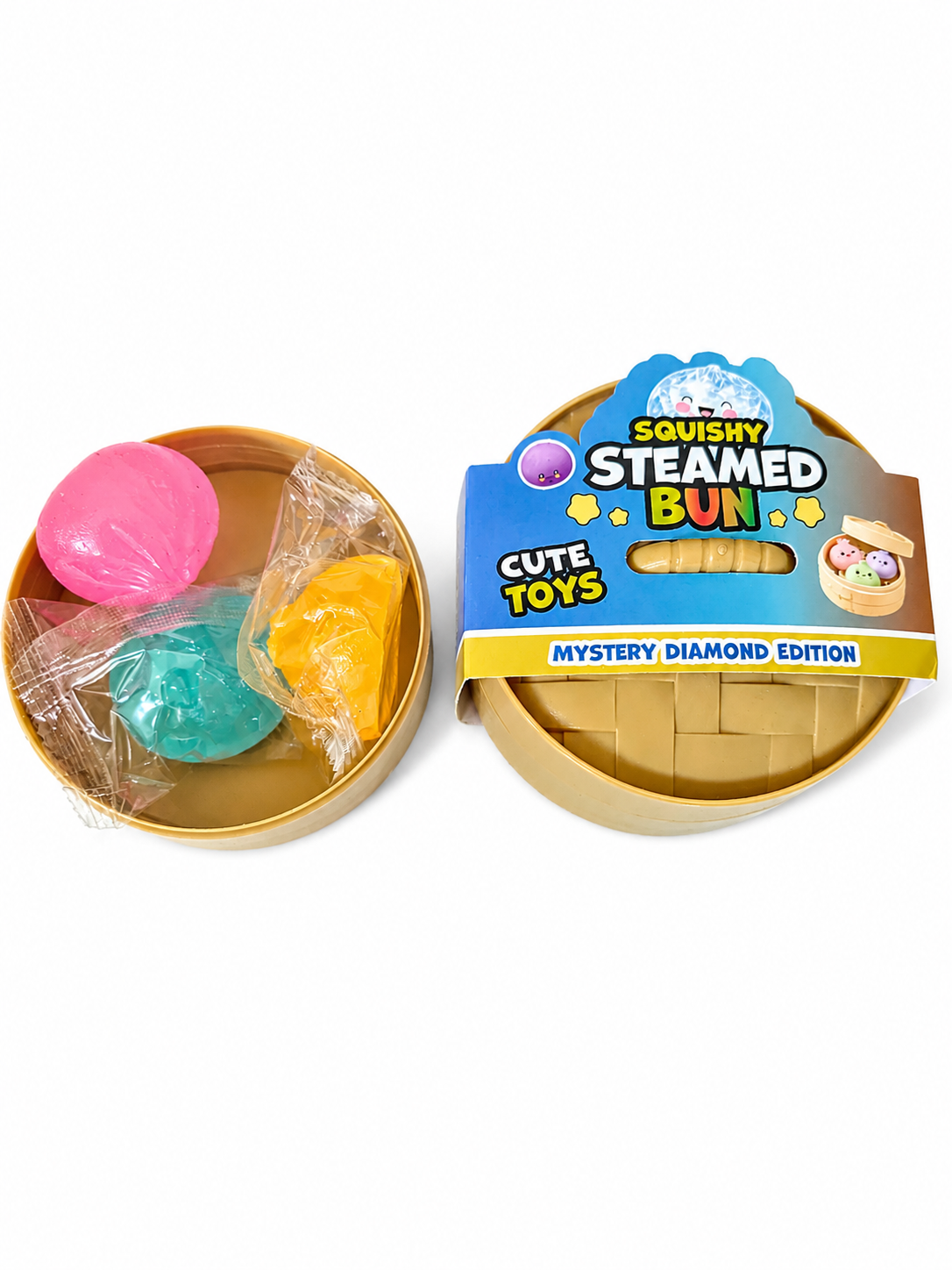 Coffret 3 Mini Dumplings Squishy – Maltose