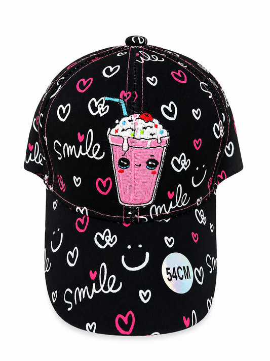 Casquette smoothie noire Taille 54