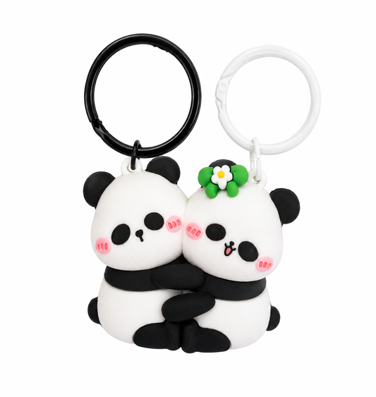 Porte-clés panda BFF