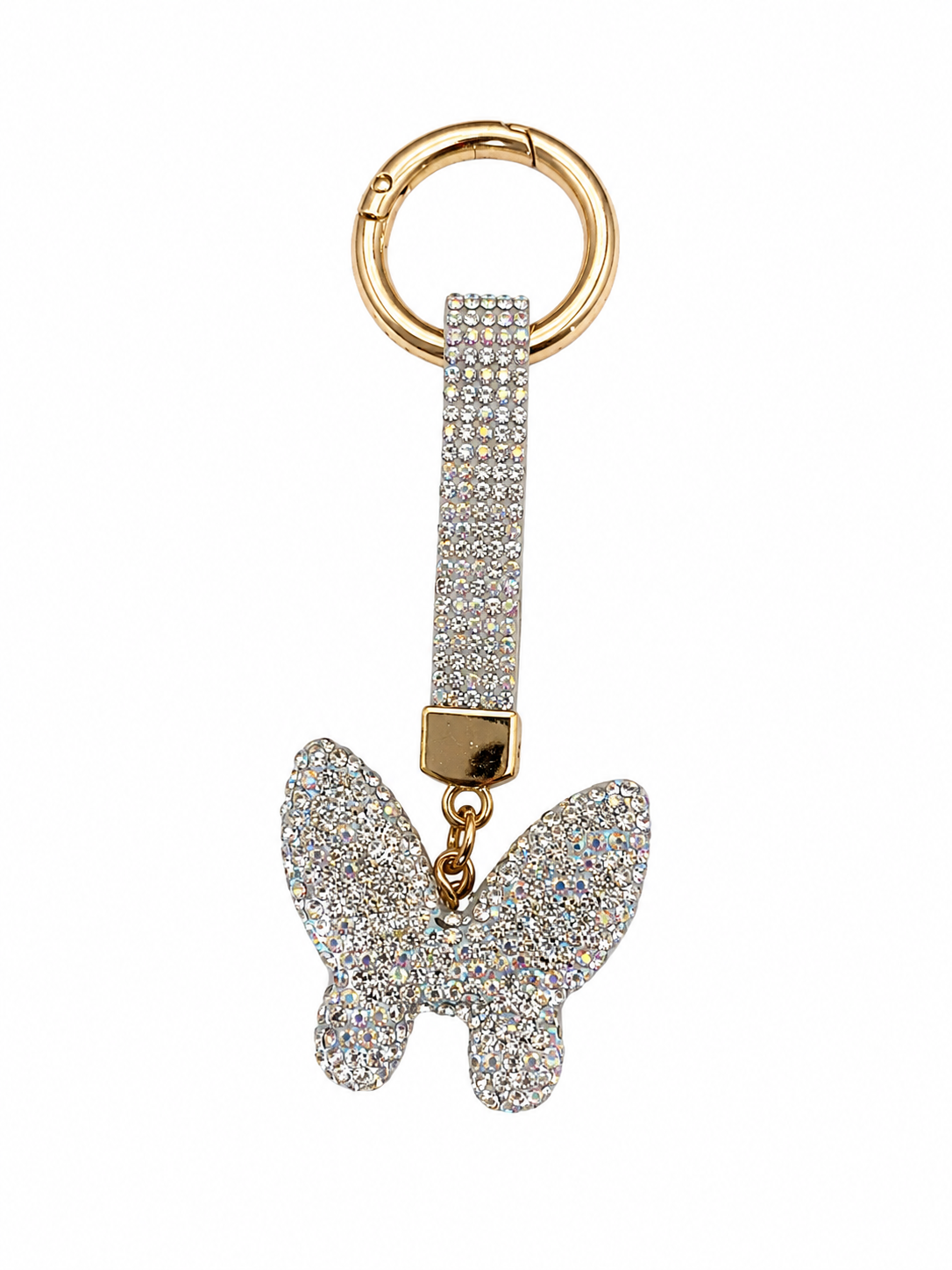 Porte clés STRASS papillon