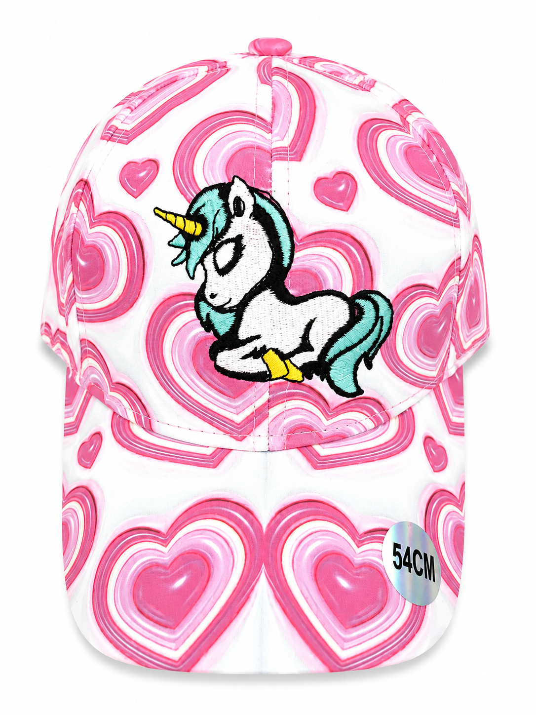 Casquette licorne endormie coeur 2 Taille 54