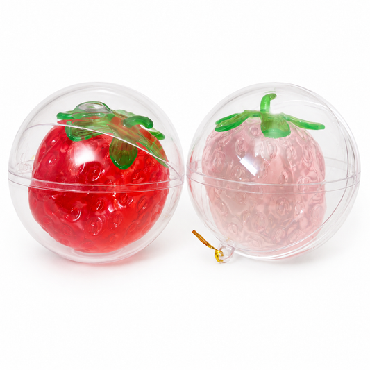 Squishy Fraise Vaseline – Rouge & Rose – Ultra Satisfaisant 🍓