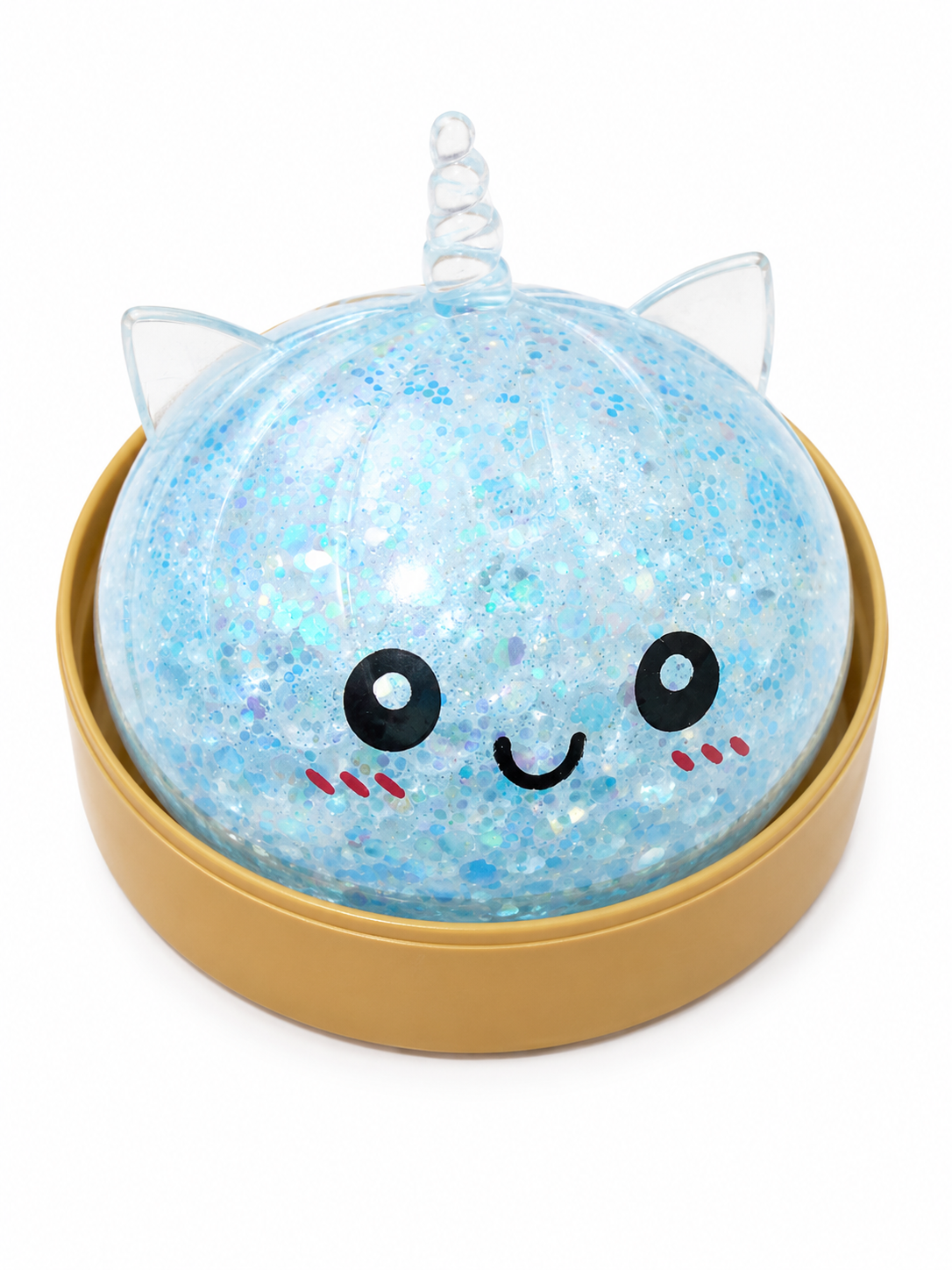 Dumpling squishy Licorne a billes d'eau