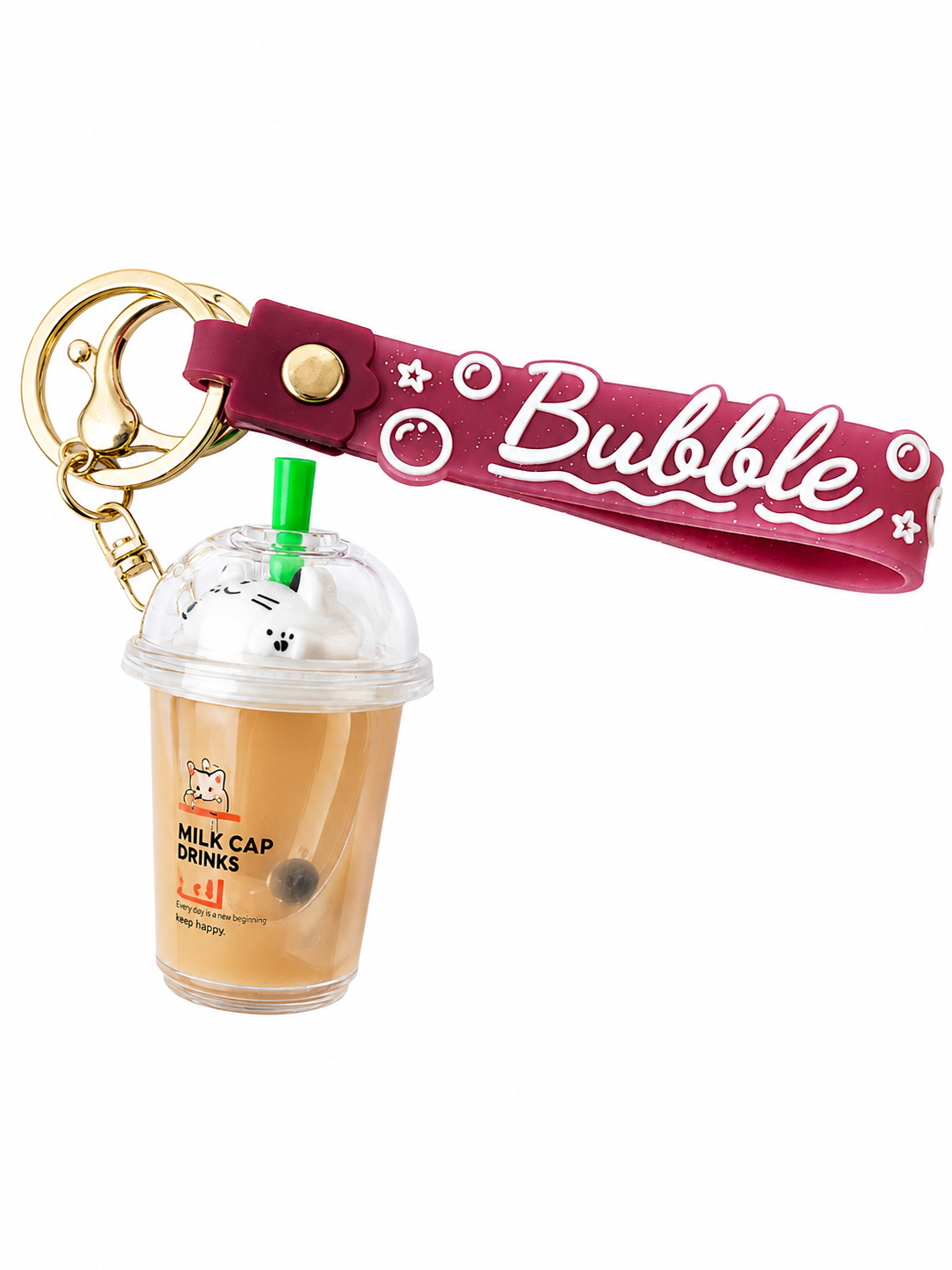 Porte-clés bubble Tea