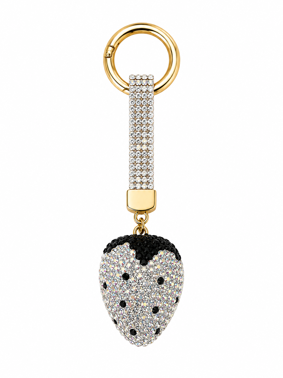 Porte-clés STRASS fraise
