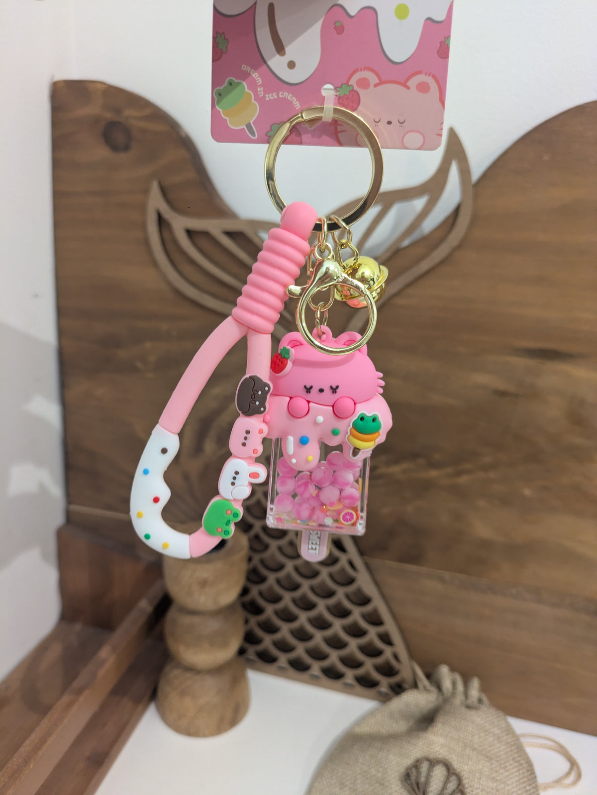 Porte-clés glace